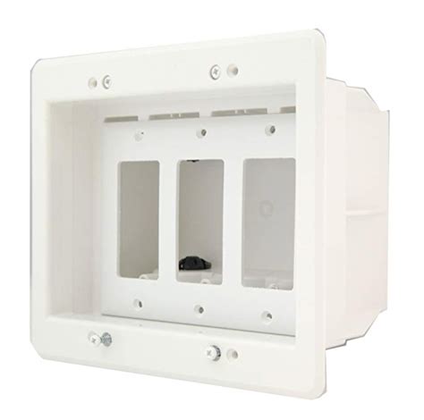 add junction box and outlets|1 inch deep outlet box.